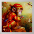 Recherche de année singe posters Mignon