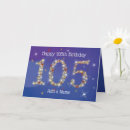 Recherche de 105 anniversaire cartes De 105e