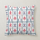 Recherche de mahjong coussins Tuiles