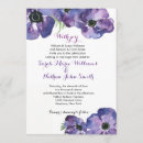 Recherche de paquet mariage invitations Violet