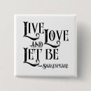 Recherche de citation shakespeare badges Amour