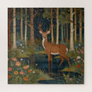 Recherche de wapiti puzzles Vintage