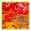 Recherche de couleurs chaudes art Motif