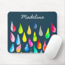 Recherche de larmes tapis souris Pluie