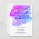 Recherche de bleu turquoise bar bat mitzvah invitations Étoile de david