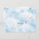 Recherche de avion papier vœux cartes Bleu