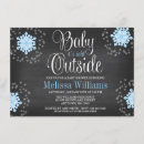 Recherche de flocons 11x16 invitations Moderne