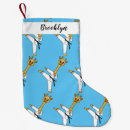 Recherche de girafes chaussette de noël Animal