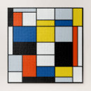 Recherche de mondrian puzzles Jaune