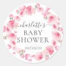 Recherche de baby shower floral moderne autocollants Printemps