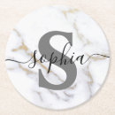 Recherche de marbre blanc moderne dessous de verres Nom