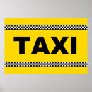 Recherche de taxi posters Panneau
