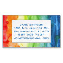 Recherche de fierté lesbienne cartes visite Arc en ciel