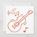 Recherche de de guitare invitations Notes de musique