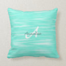 Recherche de motif turquoise coussins Aqua