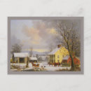Recherche de hiver rustique cartes postales Pour tous