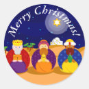 Recherche de trois sages autocollants Étoile de bethlehem