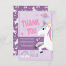 Recherche de licorne de bébé cartes postales Violet