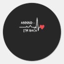 Recherche de maladie cardiaque autocollants Guerrier