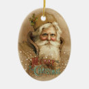 Recherche de vieux monde ornements Santa claus