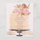 Recherche de cake bridal shower invitations Aquarelle