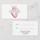 Recherche de cœur cartes visite Docteur