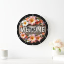 Recherche de fleurs tropicales horloges Pour tous