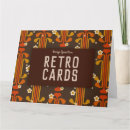 Recherche de les années 60 vœux cartes Élégant