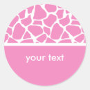 Recherche de girafe rose autocollants Mignon