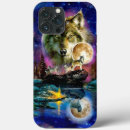 Recherche de lune de loup iphone coques Loups