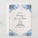 Recherche de pivoine bleue invitations Élégant