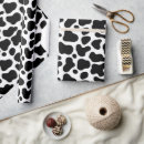 Recherche de vache noire et blanche papier cadeau Pour tous