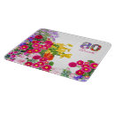 Recherche de fleur rouge planches à découper Aquarelle