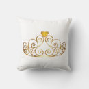 Recherche de couronne princesse coussins Tiara