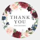 Recherche de bleu romantique mariage autocollants Fleurs