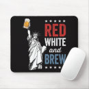 Recherche de bière tapis souris Jour de l'indépendance