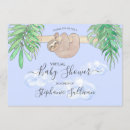 Recherche de cute sloth invitations Mignon