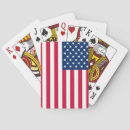 Recherche de le drapeau américain jeux de cartes Poker