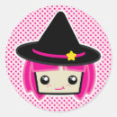 Recherche de mauvaise sorcière autocollants Halloween