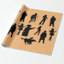 Recherche de cow girl papier cadeau Rodéo