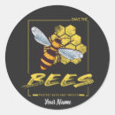 Recherche de sauvez les abeilles autocollants Nid d'abeille