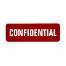 Recherche de confidentiel Étiquettes