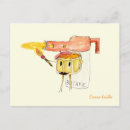 Recherche de humour dessert cartes postales Illustration