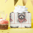 Recherche de raton laveur papier cadeau Faune