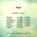 Recherche de clientèle posters Logo