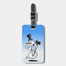 Recherche de bonhomme bagages étiquettes Neige