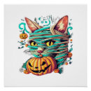 Recherche de chat de halloween posters Sorcière
