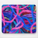 Recherche de motif tricot tapis souris Bleu