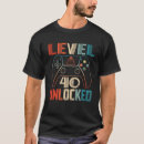 Recherche de contrôleur de jeu tshirts Niveau