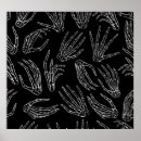 Recherche de os de la main posters Halloween